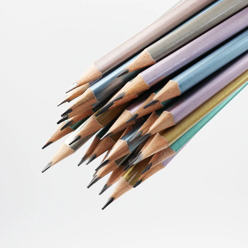 2b Hb Pencil Metallic Cheap Set Body Wood Lead School Packaging Office Color Material Origin Type Product Place Model Poplar