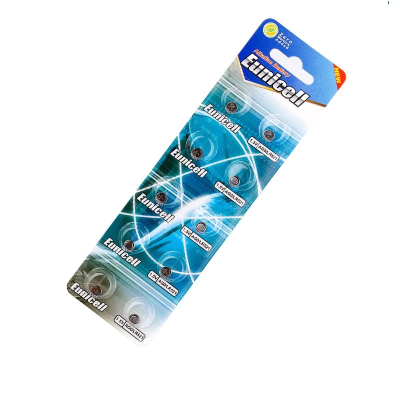 button cell battery AG0 1.5v LR63 A521 Alkaline Coin Cell Battery