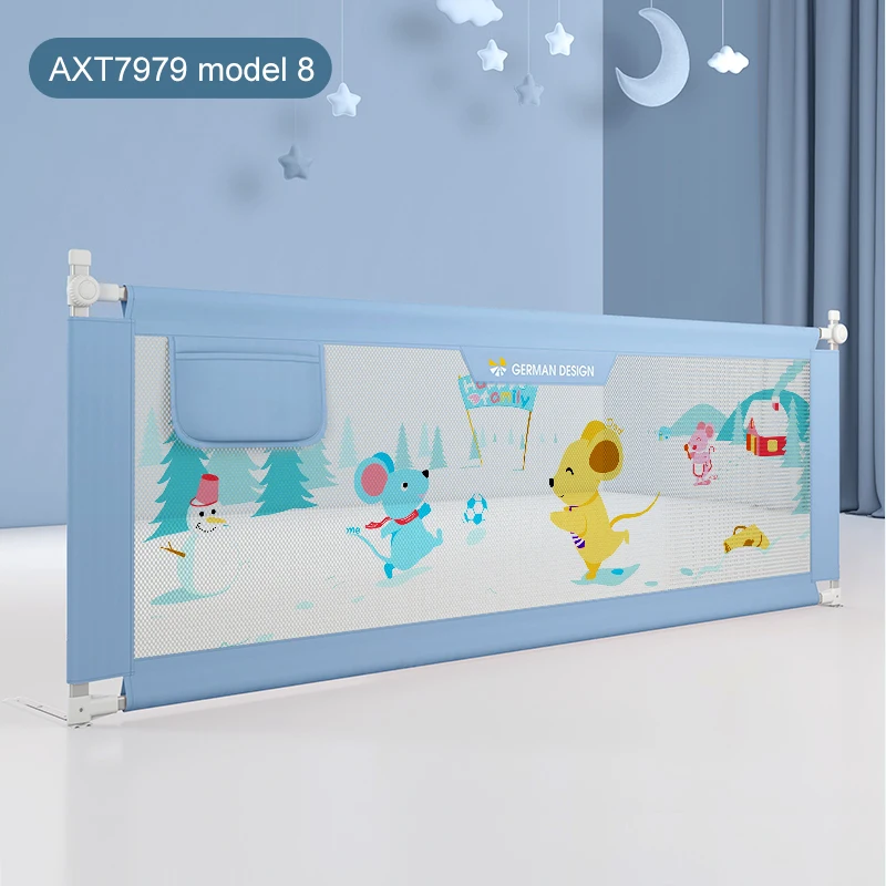 Healthy Care Product Soft Metal Alloy Side Kids Baby Safty Bed Rail