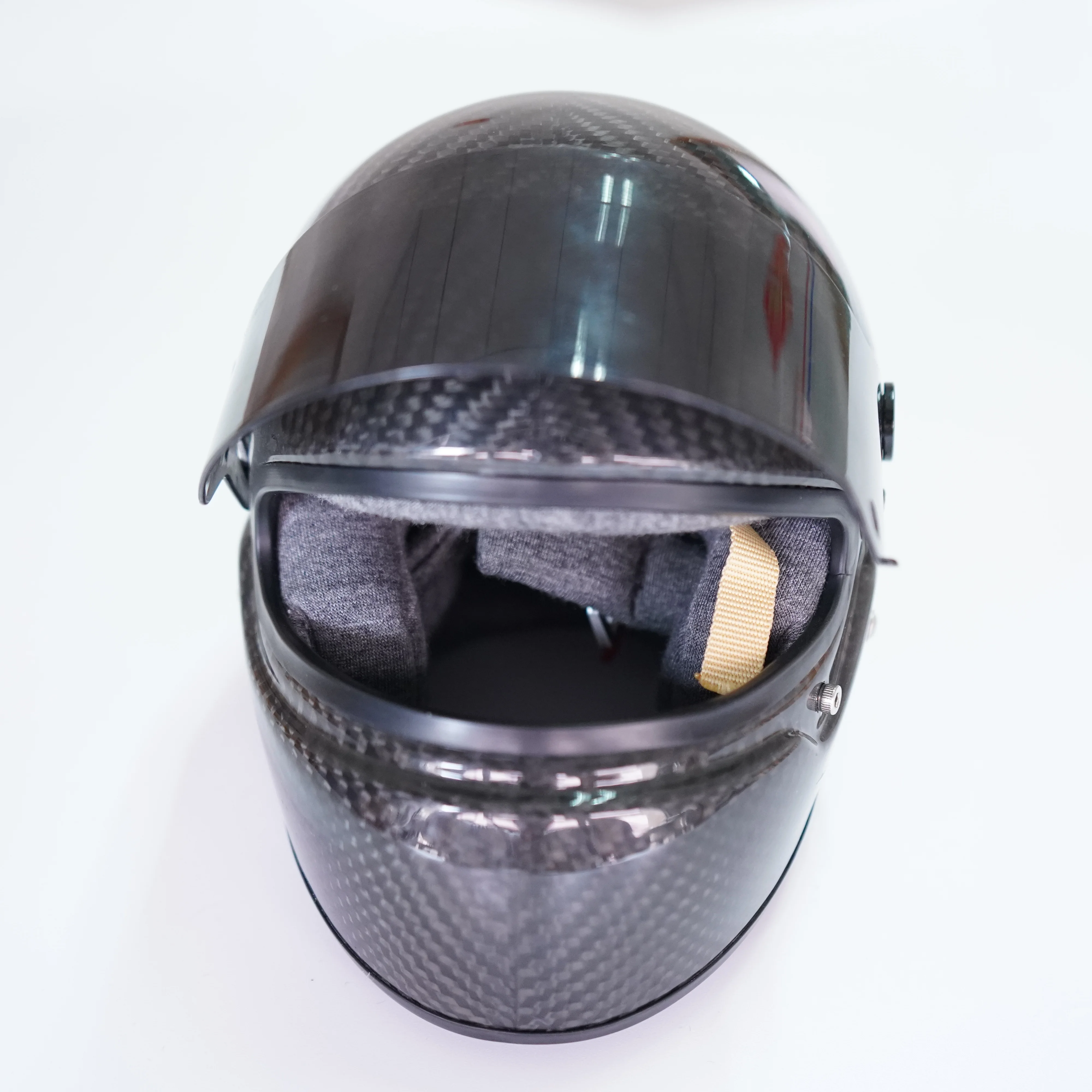 Lightweight Carbon Fiber Motorcycle Helmet Cycling Waterproof Racing High Performance Motorcycle Helmet