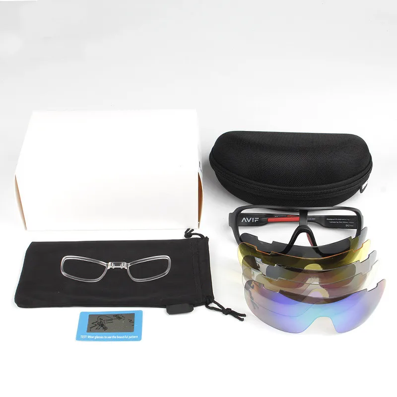 Manufacture Polarized Oem Motorcycle Sport Sunglasses Waterproof  Sports Eyewear