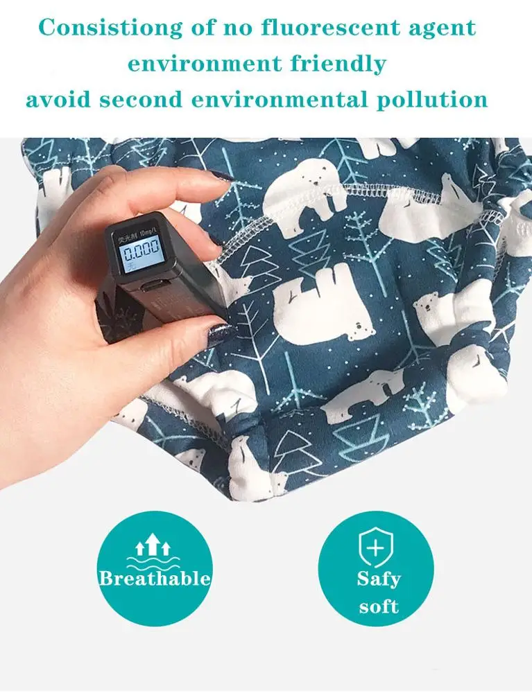 
2020 hot sell cotton baby training pants baby Trainers Potty Pants cloth diaper 