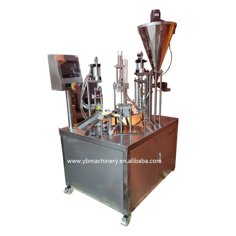
Factory Best Price Rotary K Cup Coffee Capsule Filling and Sealing Machine 