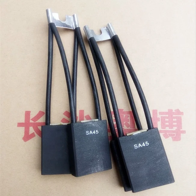 buy customized design and sisze Electro-graphite carbon brush SA45
