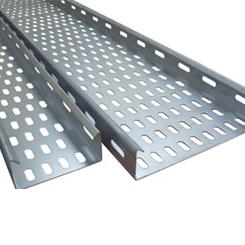 Factory Price Perforated Cable Tray Support OEM Pre-galvanized Cable Trunking System Heavy Duty Hot Dipped Galvanized Cable Tray