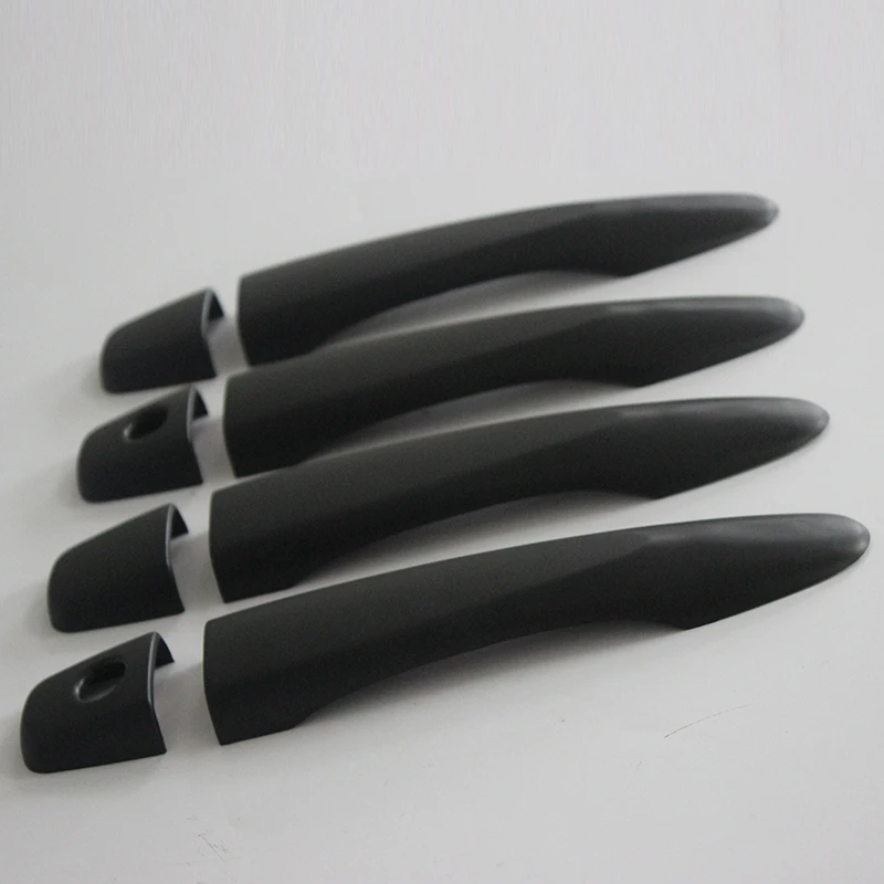 NP300 Black ABS Door Car Handle Cover protector accessories for Nissan Navara Np300 Frontier 2015 2017 2019