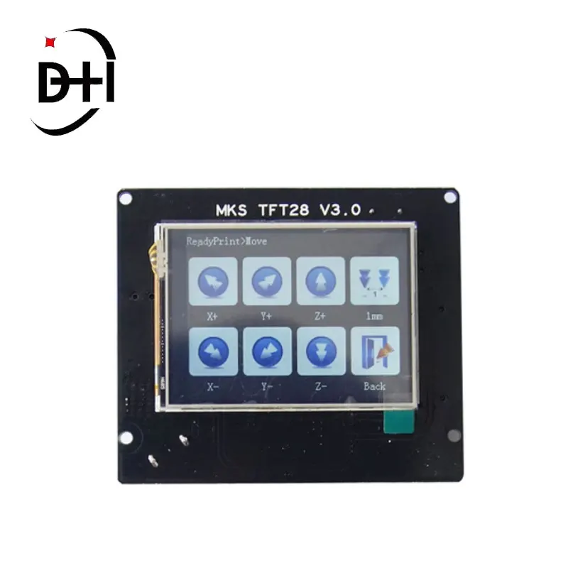 3d printer elements MKS TFT28 V3.0 touch screen for RepRap controller panel colorful display SainSmart splash screen lcd Monitor
