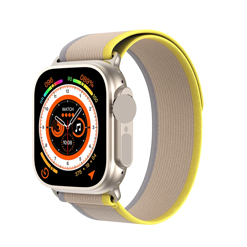 2022 Ip68 Waterproof Fitness Tracker Smartwatch  Heart Rate Watch New Fashion Ap 8 Ultra Smart Watches For Android Ios