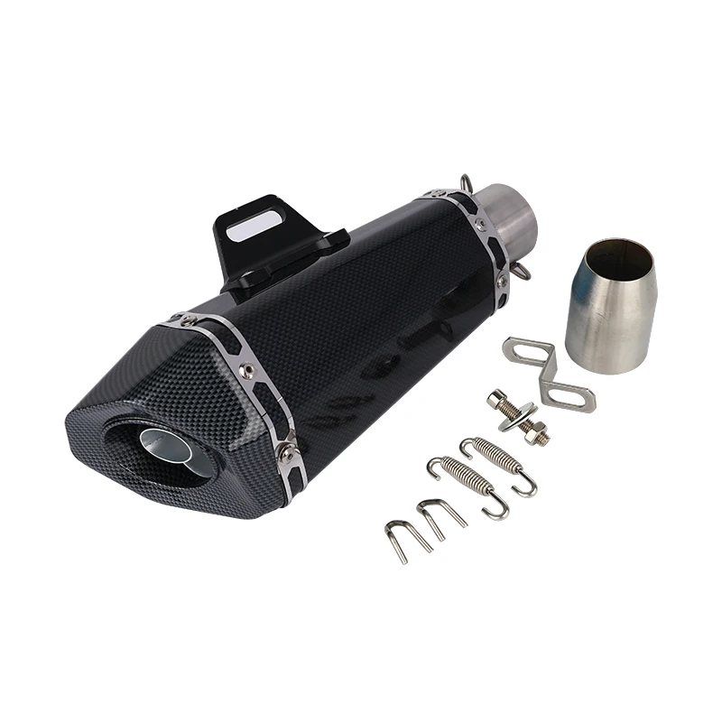 Bike Spring Motorized Bicicle Exhaust Sound Muffler End Tail Pipe Tip Moto Systems For Motorcycle bmw s1000rr 2010-2018