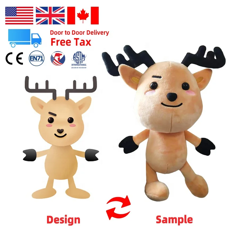 Hot Selling Stuffed Animal Toys Plush Anime Custom Plush Toy No Minimum
