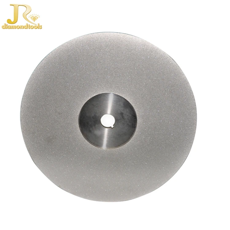 Electroplated Metal Diamond Coated Grinding Flat Lap Faceting Disc diamond coated flat lap disk wheel grinding sanding