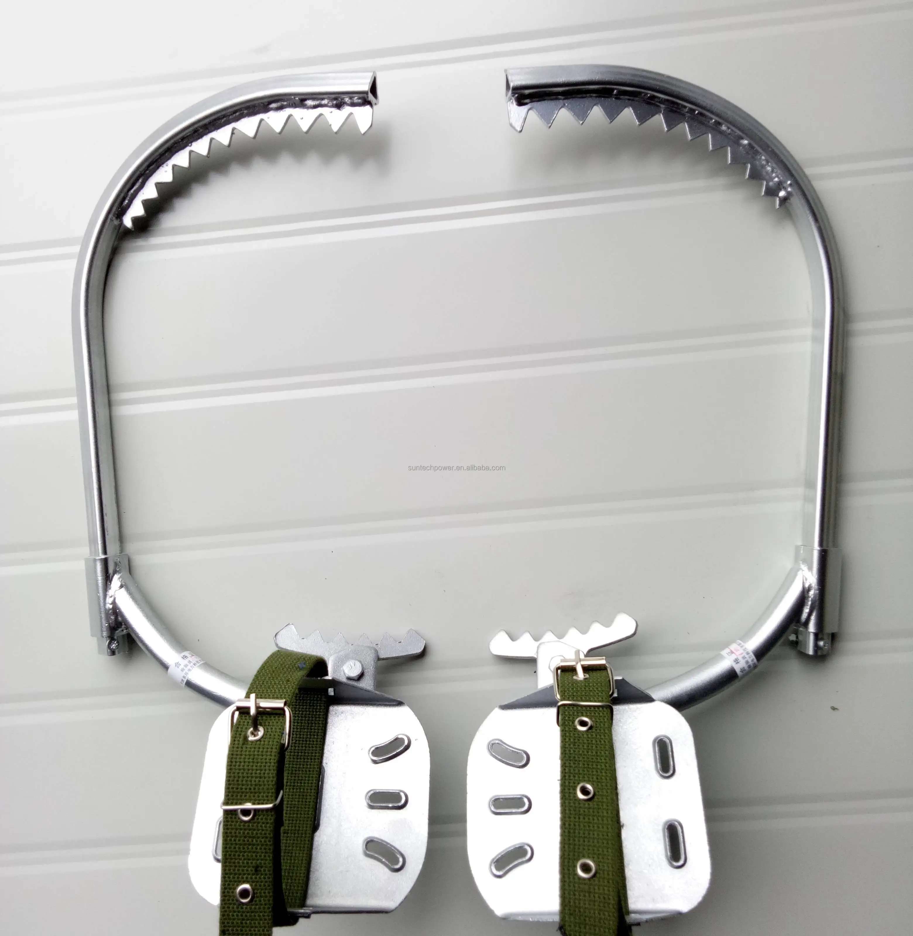 Steel and Iron Safety Tools for Construction Concrete Pole Climbing Grapplers with Wooden Application
