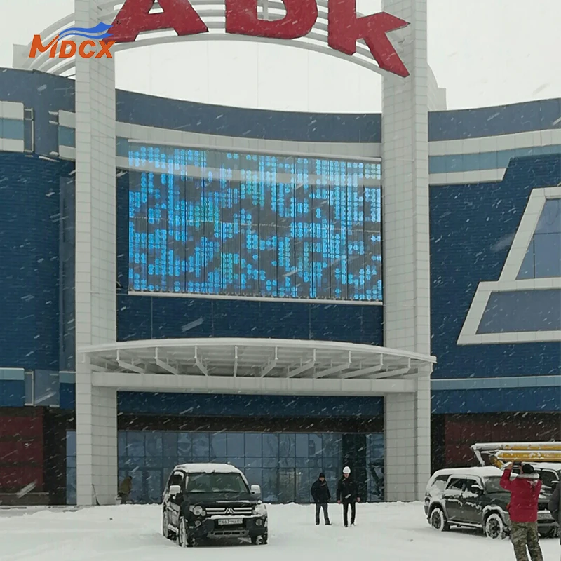 led pixel point light high quality point light source for media facade transparent screen