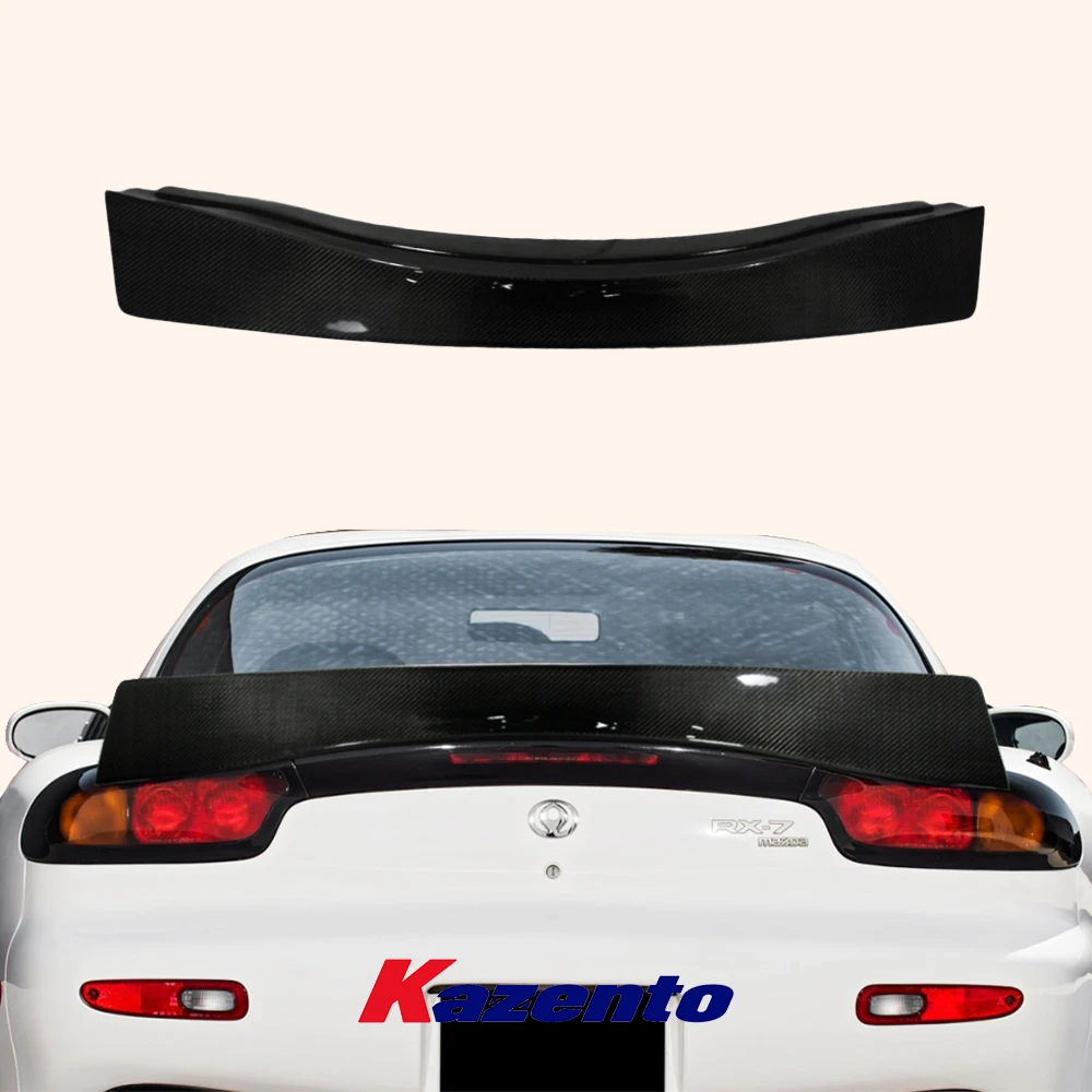 Автомобильный комплект кузова из углеродного волокна задний спойлер для Mazda RX7 RX-7 FD3S RB стиль багажник утка хвост