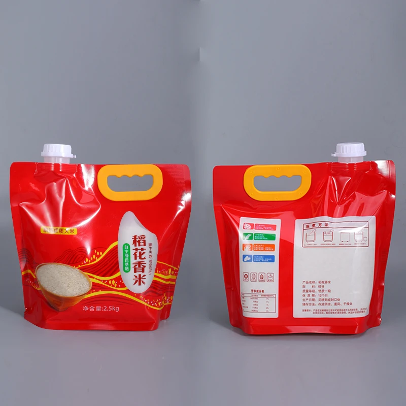 5 Liter  Gallon UMETASS Wholesale spout pouch foldable outdoor storage drink bag water plastic bag
