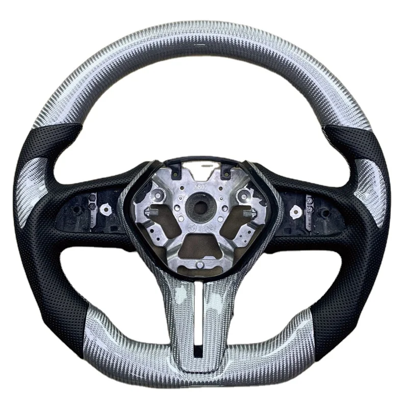 Carbon Fiber Steering Wheel LED Display Leather Alcantara For Infiniti Q50 Q60 QX50 QX30 Q50L EX QX70 FX Q70L Customized
