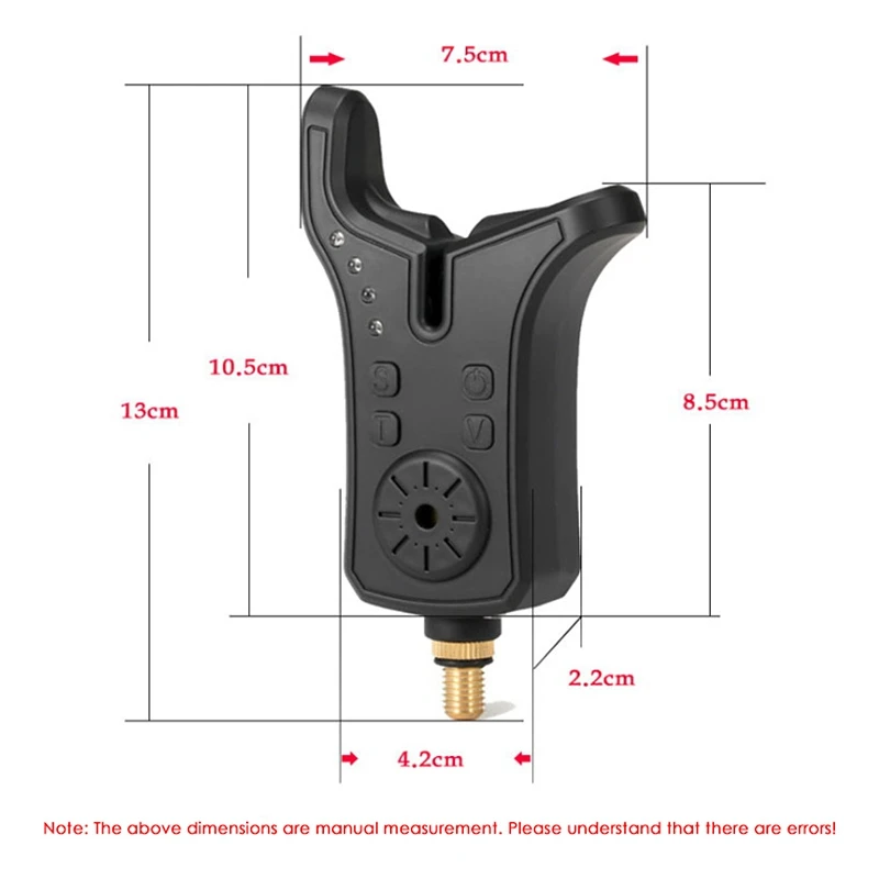 Waterproof Fishing Bite Alarm Set Luminescence Indicator Adjustable Tone Volume Carp Fishing Tackle Accessories