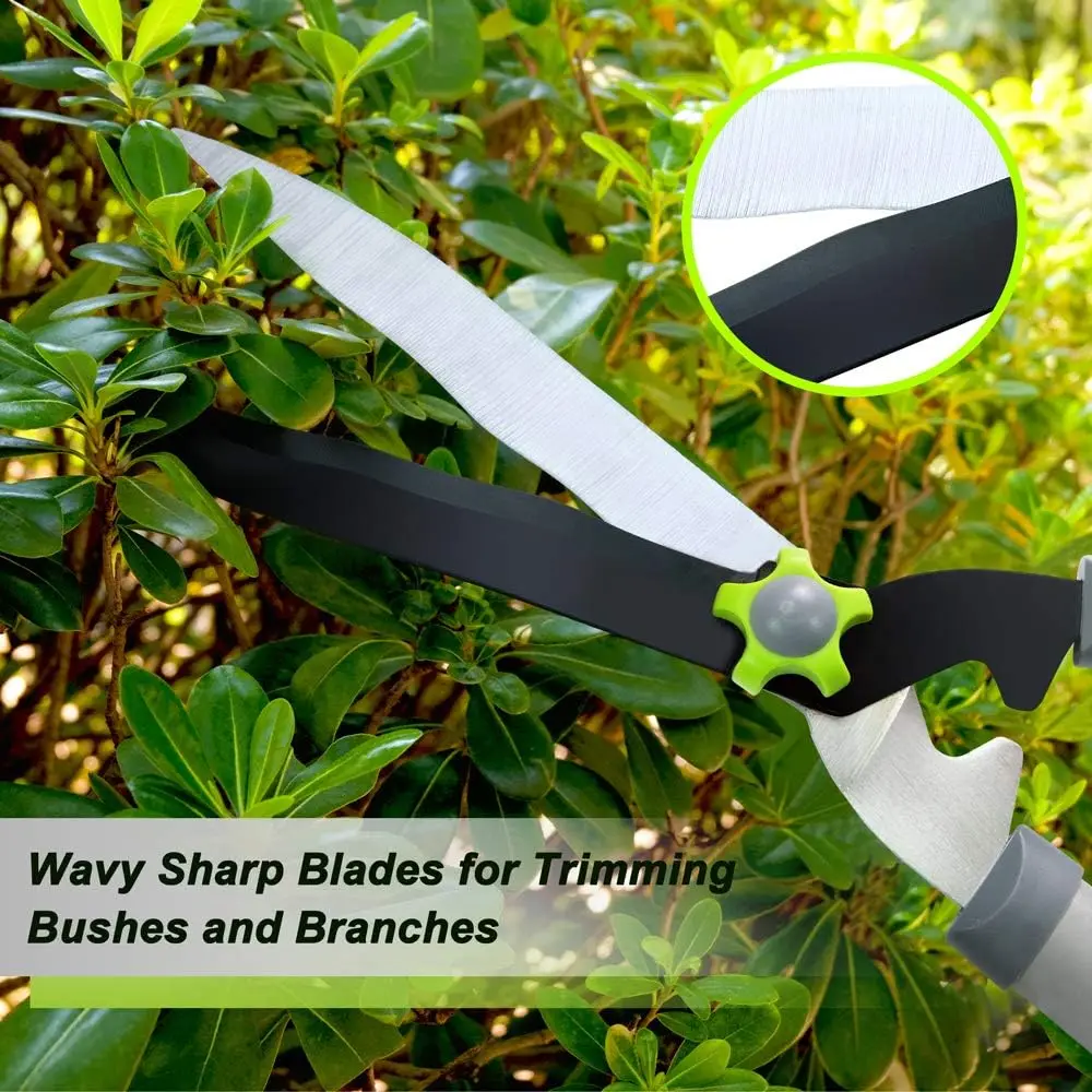 Custom pruning shears garden tools ergonomic grip 3pcs garden shears lopper set pruning shears multifunctional
