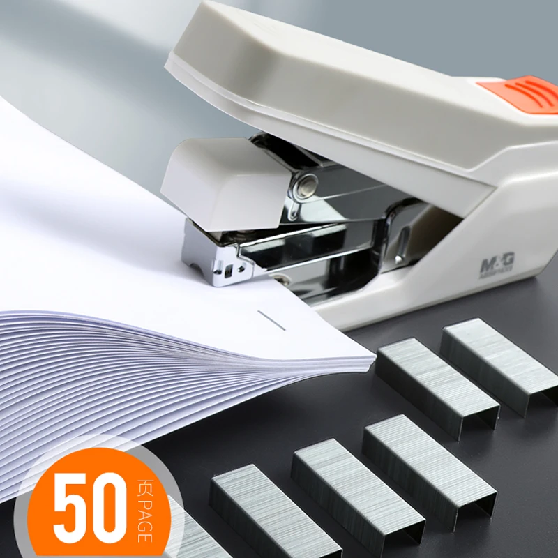 New Design 50Sheets Two-color Stapler 24/8  For Office Supplies