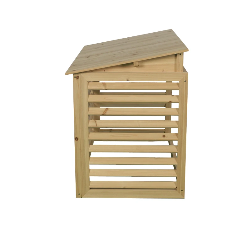 High Quality Garden Furniture Easily Assembled China Fir Wooden Air Conditioner Cover Fence