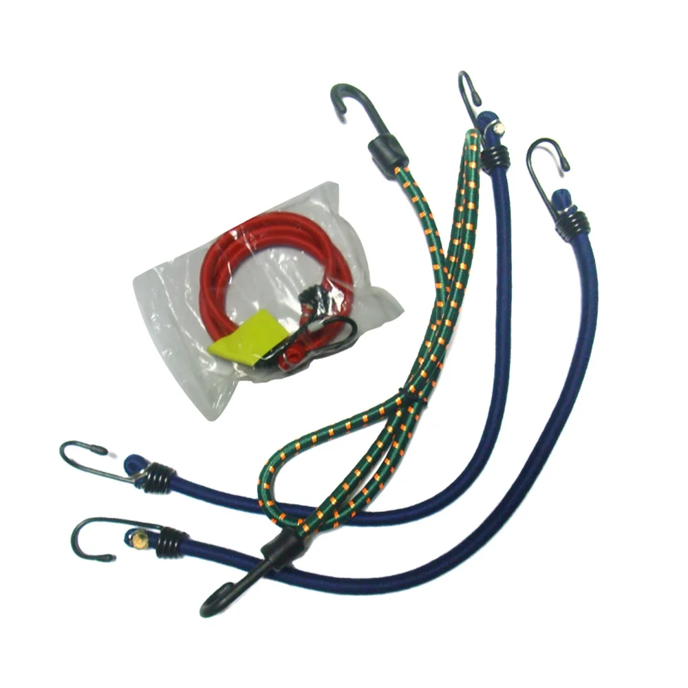 Оптовая продажа, Лидер продаж, тяжелые эластичные шнуры с крючками, эластичный ремешок для мотоцикла