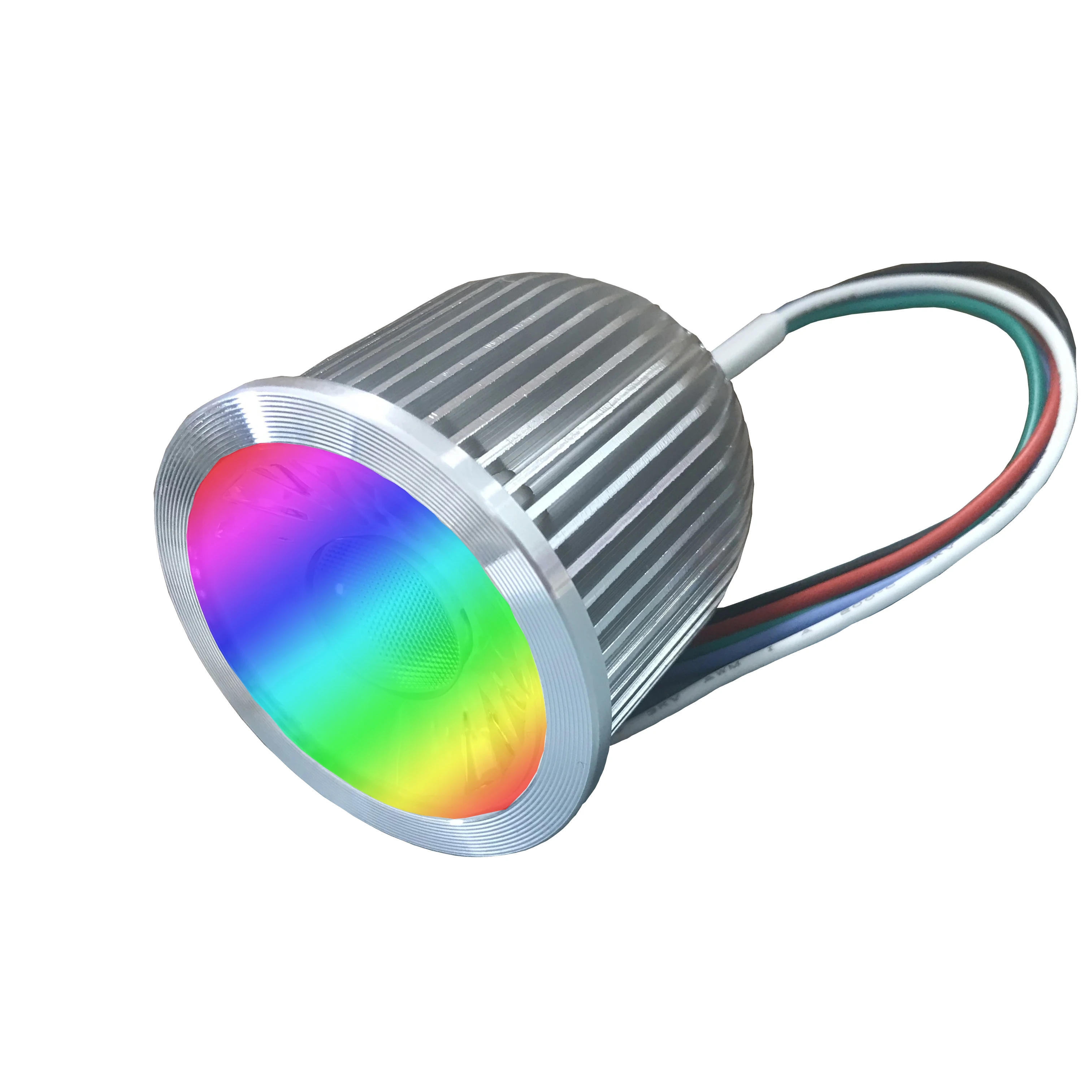 Low voltage RGB+CCT 5 in 1 8w mr16 Module RGBW CRI95 dali knx PWM LOXONE Dimmable cob 24v led spot light