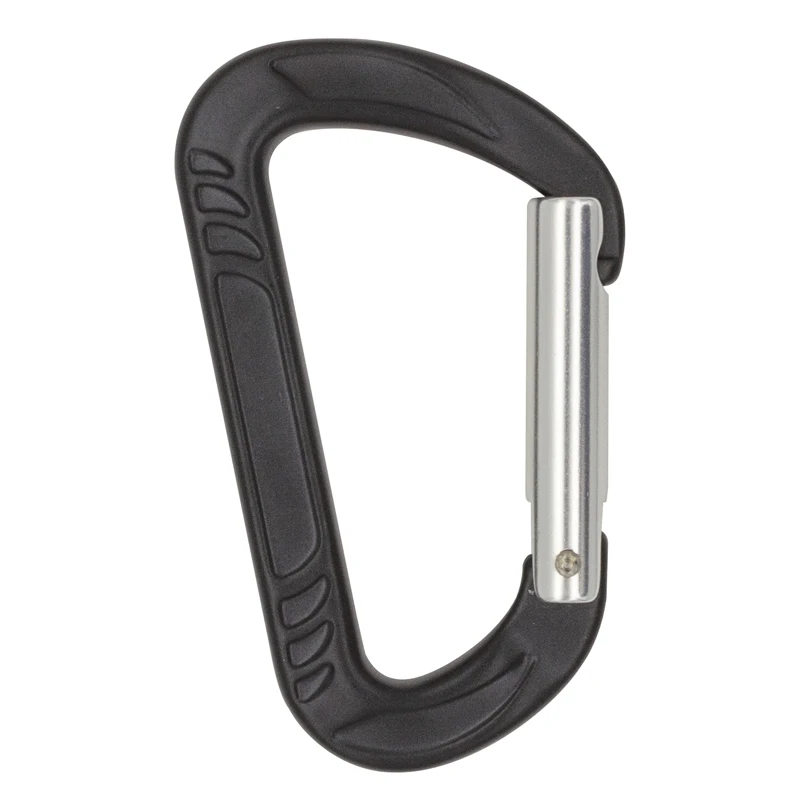 JENSAN Custom Aviation Aluminum 12KN Straight Gate A7075 Keychain Carabiner Clip For Outdoor Backpacks