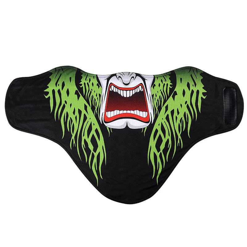 Winter outdoor skiing sports protective mask, warm fashion custom digital print mask