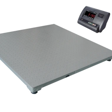 2T, 3T, 4T  customizable  platform electronic carbon steel / stainless steel floor scale
