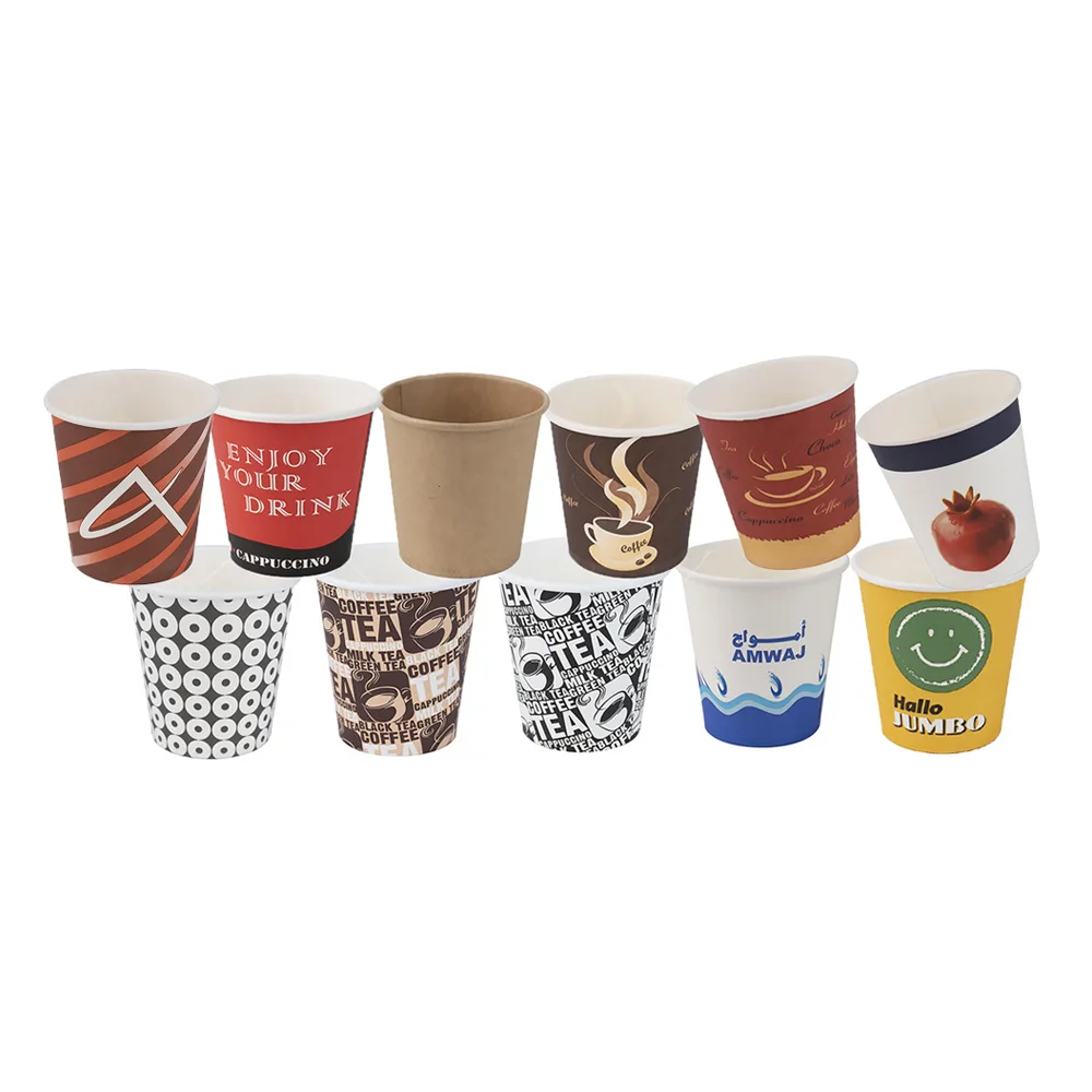 Beautiful coffee cups generous design paper cups hot drinks disposable paper cup whole customized
