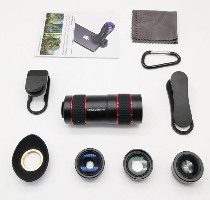 2020 AMAZON Hot Selling Mobile Phone 14X Zoom Telephoto Camera  Lens/Lens Kit