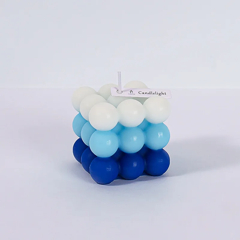 Aroma Home Wholesale New Production Home Decoration Colorful Gradient Color Air Freshener Candles Home Dor