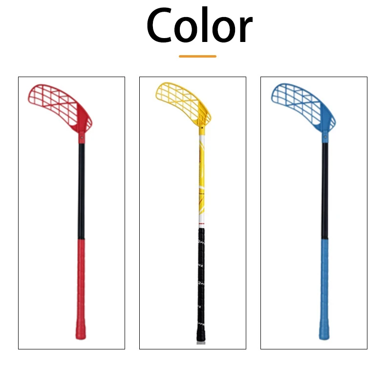 Thermoformed Floorball Sticks Team Sports Land Hockey Field Hockey Stick Youth Junior Senior Fun Lightweight Sticks