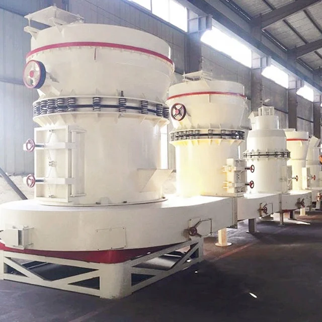 High pressure raymond grinding mill efficient hot sale gypsum limestone caco3 powder making machine grinding mill