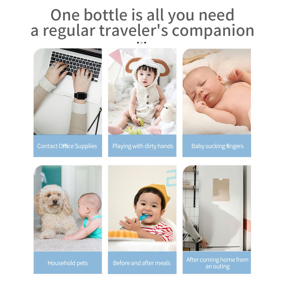 Wholesale Portable Antibacterial Hand Sanitizer & Hand Gel & Deep Cleansing Without Water
