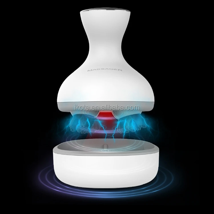 New EMS Smart Head Scalp Massager with Wireless Heating and Vibrating Technology massage for Hair Scalp SPA Massage