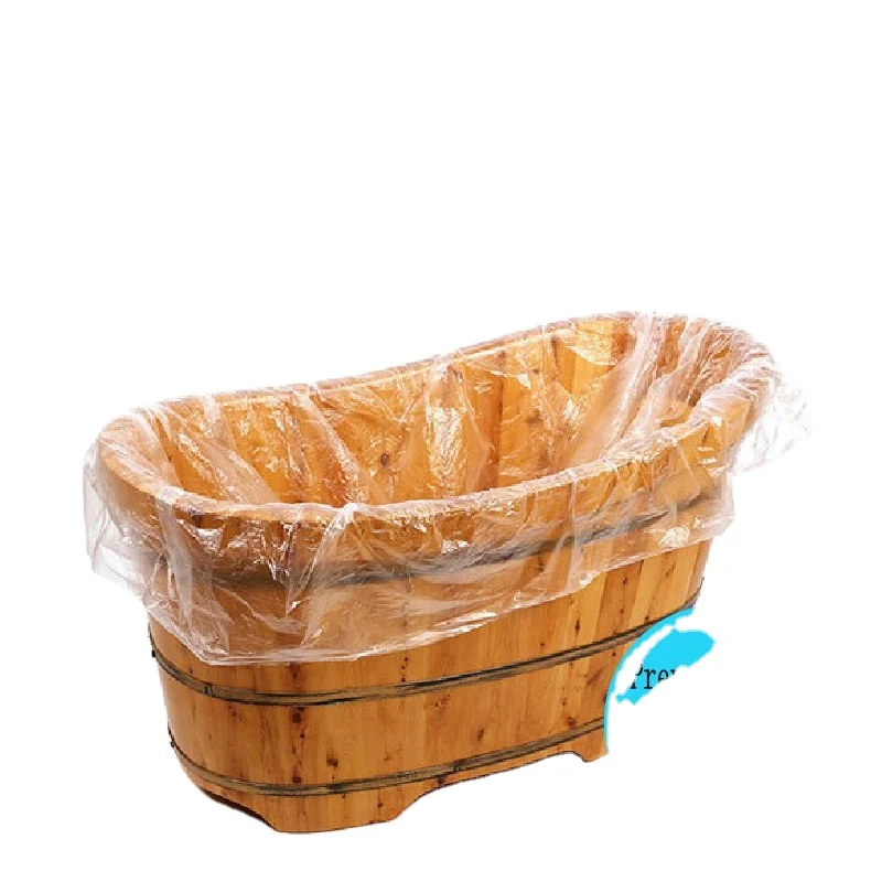 Disposable Household And Hotel Bathtub Liners bag, Ultra Large Bathtub Liner Plastic Bag disposable PE film