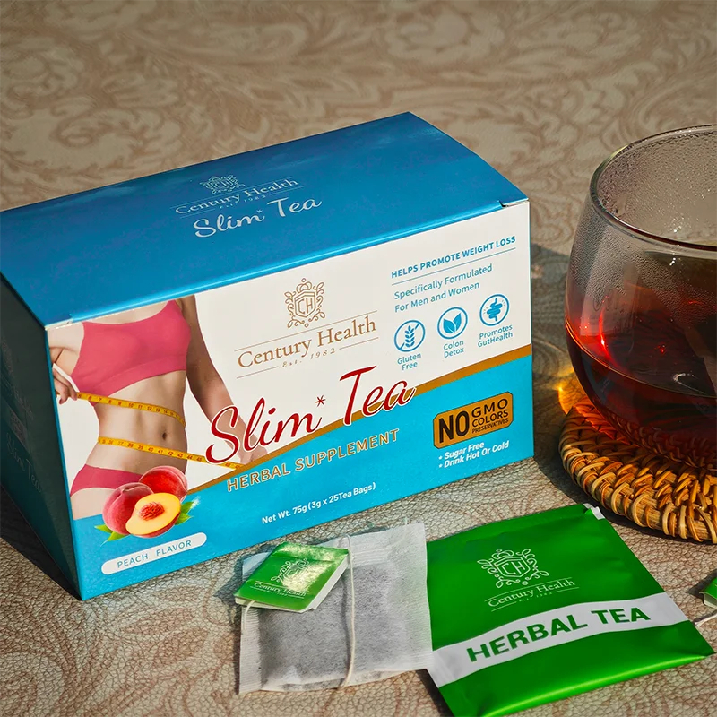 New Natural Slimming Tea Detox Weight Loss Cleanse Fruity Tea to Improve Digestion Soothes Bloating Fruit-Flavored Slim Tea