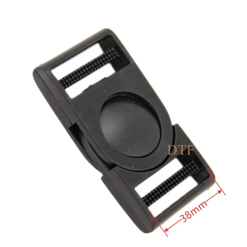 DTF  Plastic Center Buckles Swing Head Swivel style Backpack Straps Parts Accessories