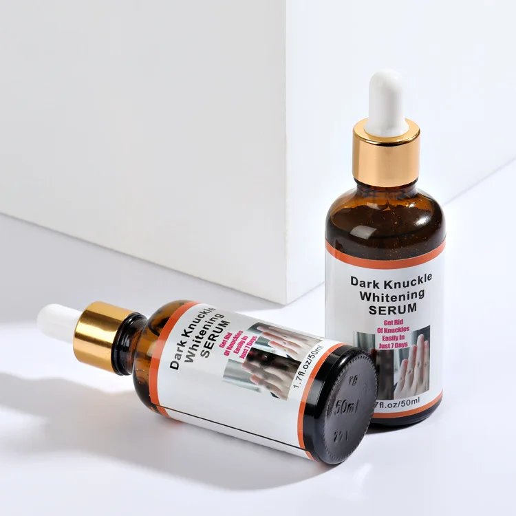 private label Dark Knuckles Whitening Serum Lighten Finger Removing Dark Elbow Knee Finger Joint Whitening serum