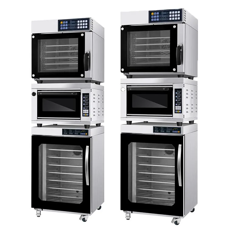 High quality multifunctional combi steamer hot air memory function convection oven