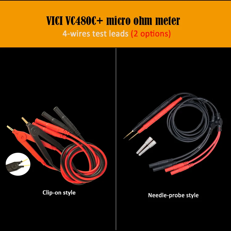 VICI VC480C+ TEST LEADS