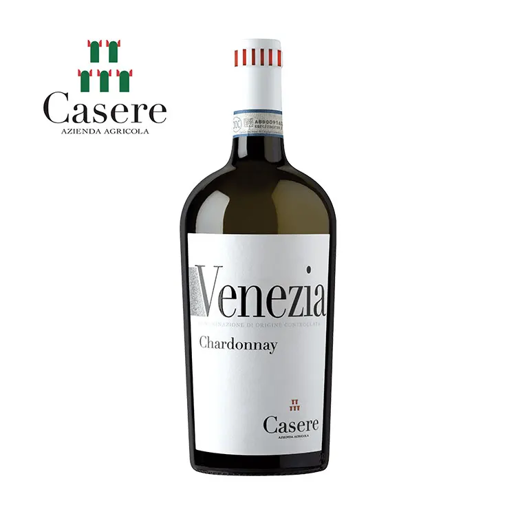 Chardonnay Doc Grandi Firme - Stainless Steel Tank Bottle 750Ml Doc 12% Alcohol Italy White Wine Gift Drinks Grape White Wine