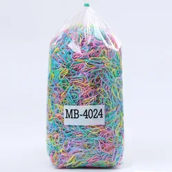 12000 Pieces Per Bag Hair Ties Soft Elastic Bands for Kid Hair Braids Rubber Bands