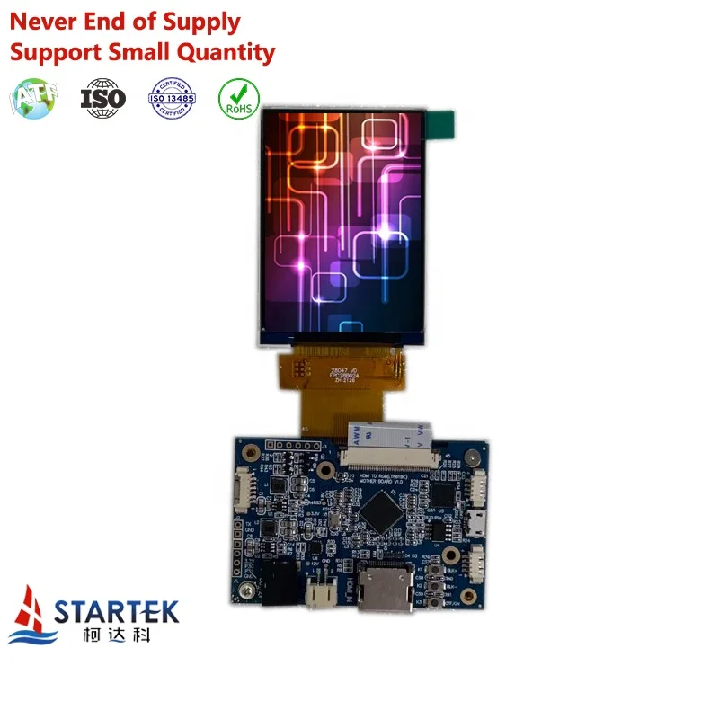 2.8 inch hmi display 480*640 high resolution 2.8 inch tft module with HMI interface with CTP