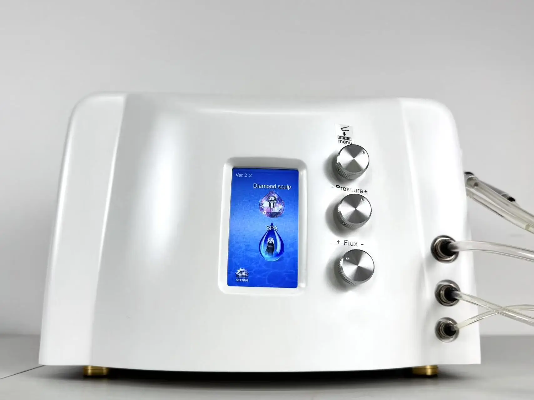 2 в 1 спа-аппарат для лица кислородная струйная очистка воды пилинг дермабразия салон красоты машина