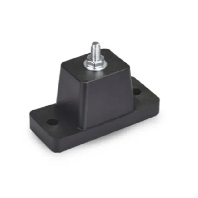 Floor standing isolators, shock absorbers, chloroprene rubber customized rubber and metal formed shock-absorbing feet