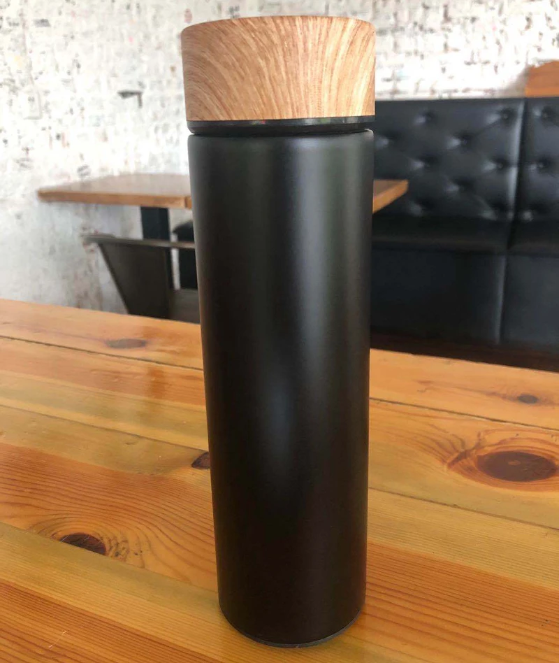 2022  hot sale 17oz stainless steel double wall thermal vacuum flasks matte leakproof insulated tea infuser water bottle