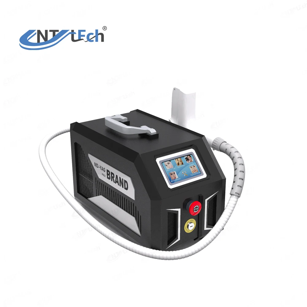 Mini q switched nd yag laser laser tattoo removal machine 1064nm 532nm