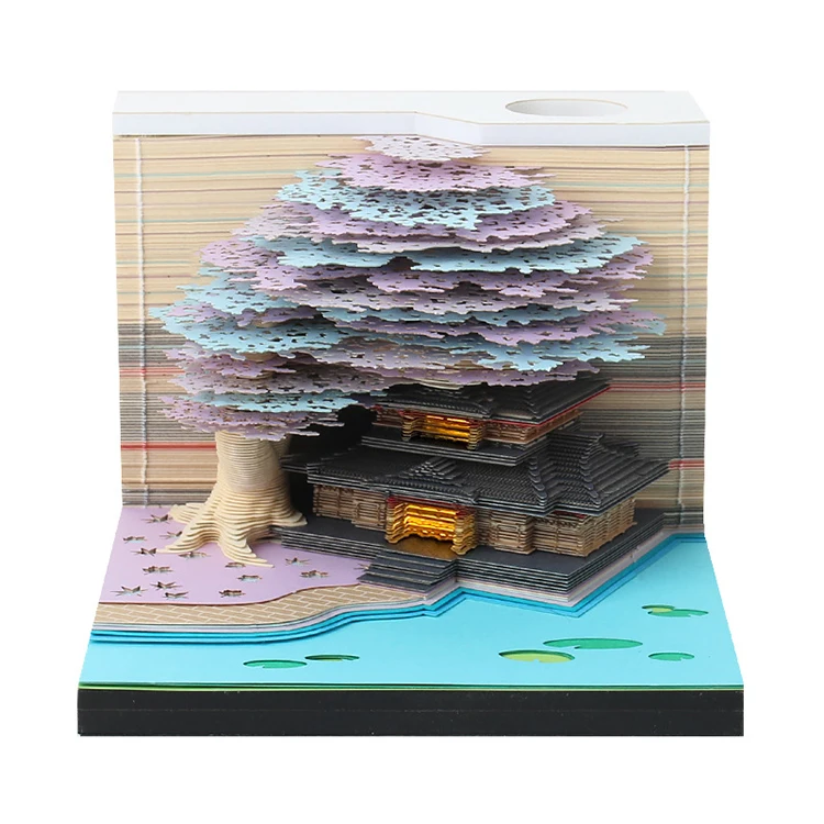 Index Divider Plastic Personalized Opposite Sex 3D Gift Stylish Adhesive Stationery Custom Logo Cheap Memo Pad Sticky Note